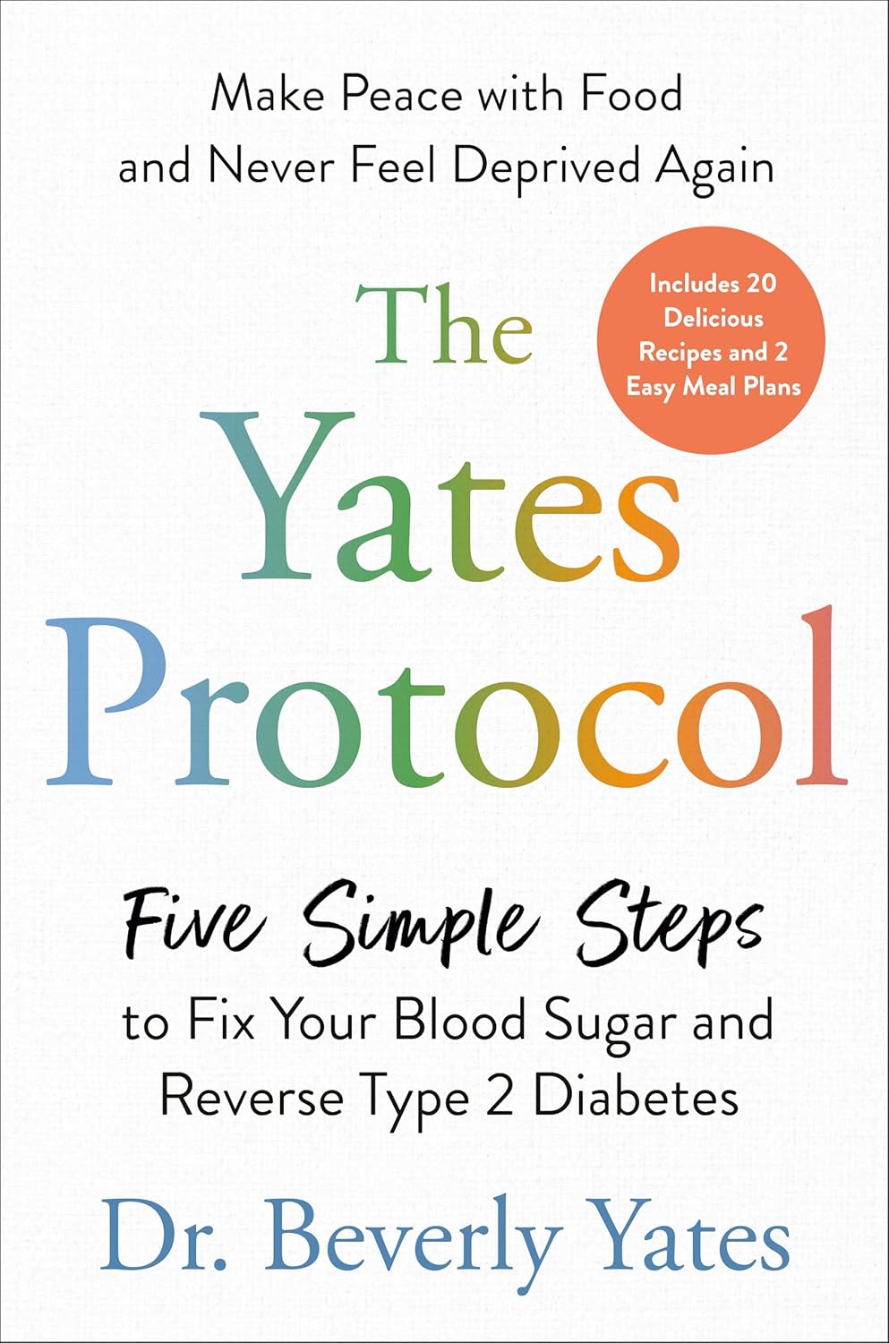 The Yates Protocol // Five Simple Steps to Fix Your Blood Sugar and Reverse Type 2 Diabetes (Pre-Order, Jan 20 2026)