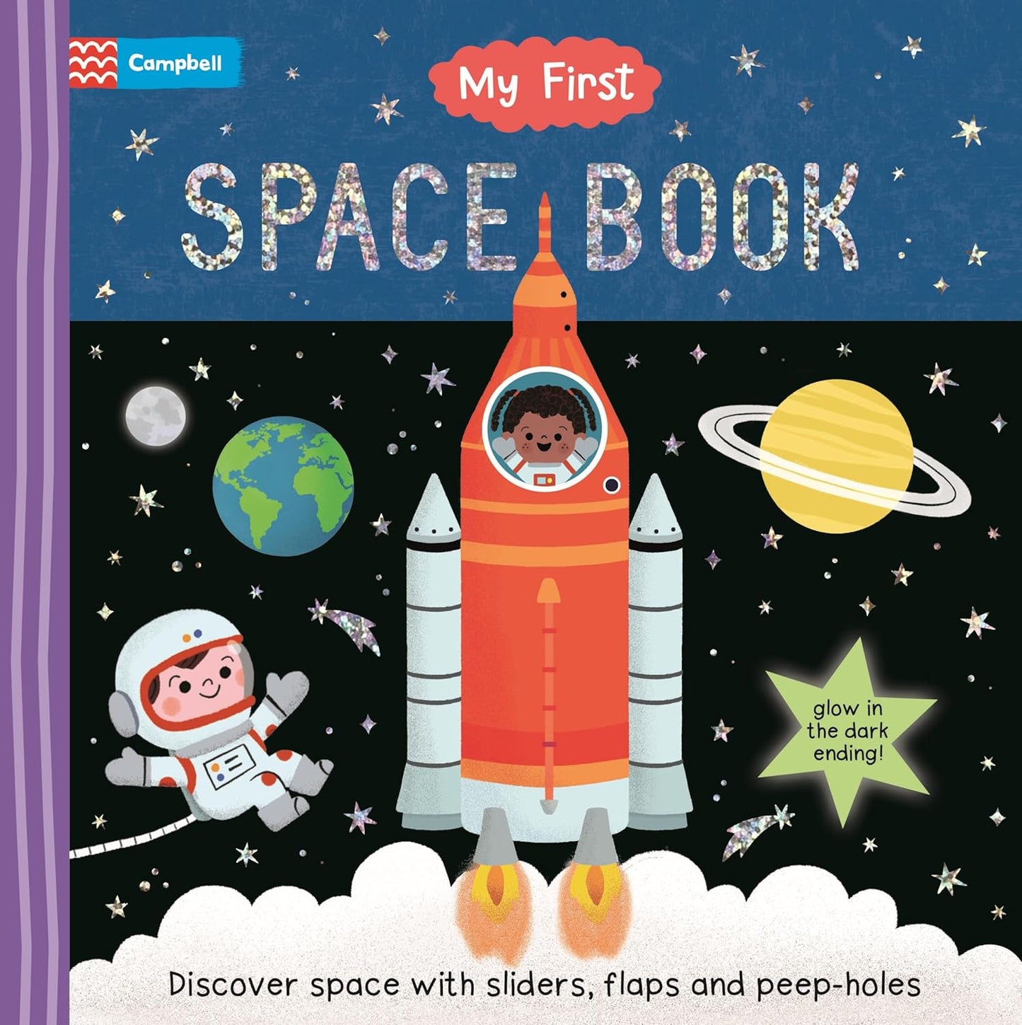 My First Space Book // Discover Space with Sliders, Flaps and Peep Holes