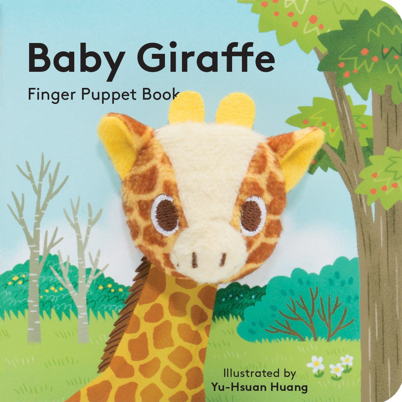Baby Giraffe // Finger Puppet Book