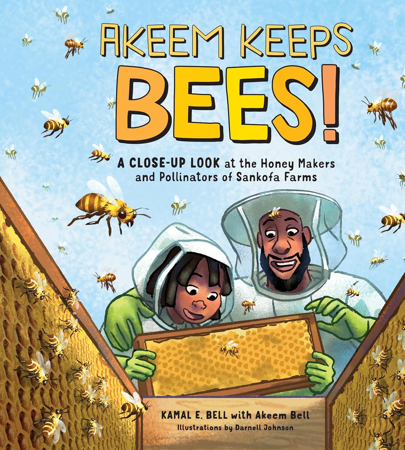 Akeem Keeps Bees! // A Close-Up Look at the Honey Makers and Pollinators of Sankofa Farms