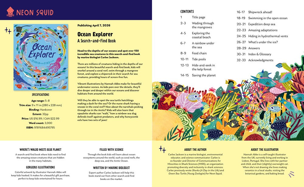 Ocean Explorer // A Search-and-Find Book (Pre-Order, April 7 2026)