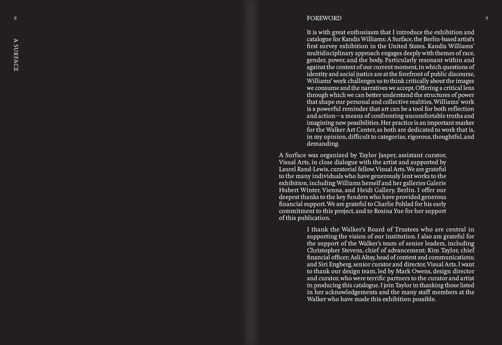 Kandis Williams: A Surface // (Pre-Order, Aug 5 2025)