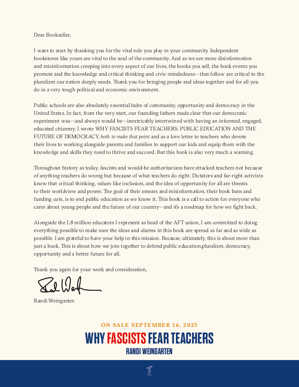 Why Fascists Fear Teachers // Public Education and the Future of Democracy