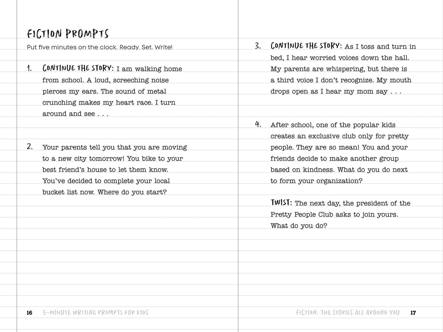 5-Minute Writing Prompts for Kids // Fun Story Starters and Questions to Unleash Your Creativity (Pre-order, Sep 30 2025)