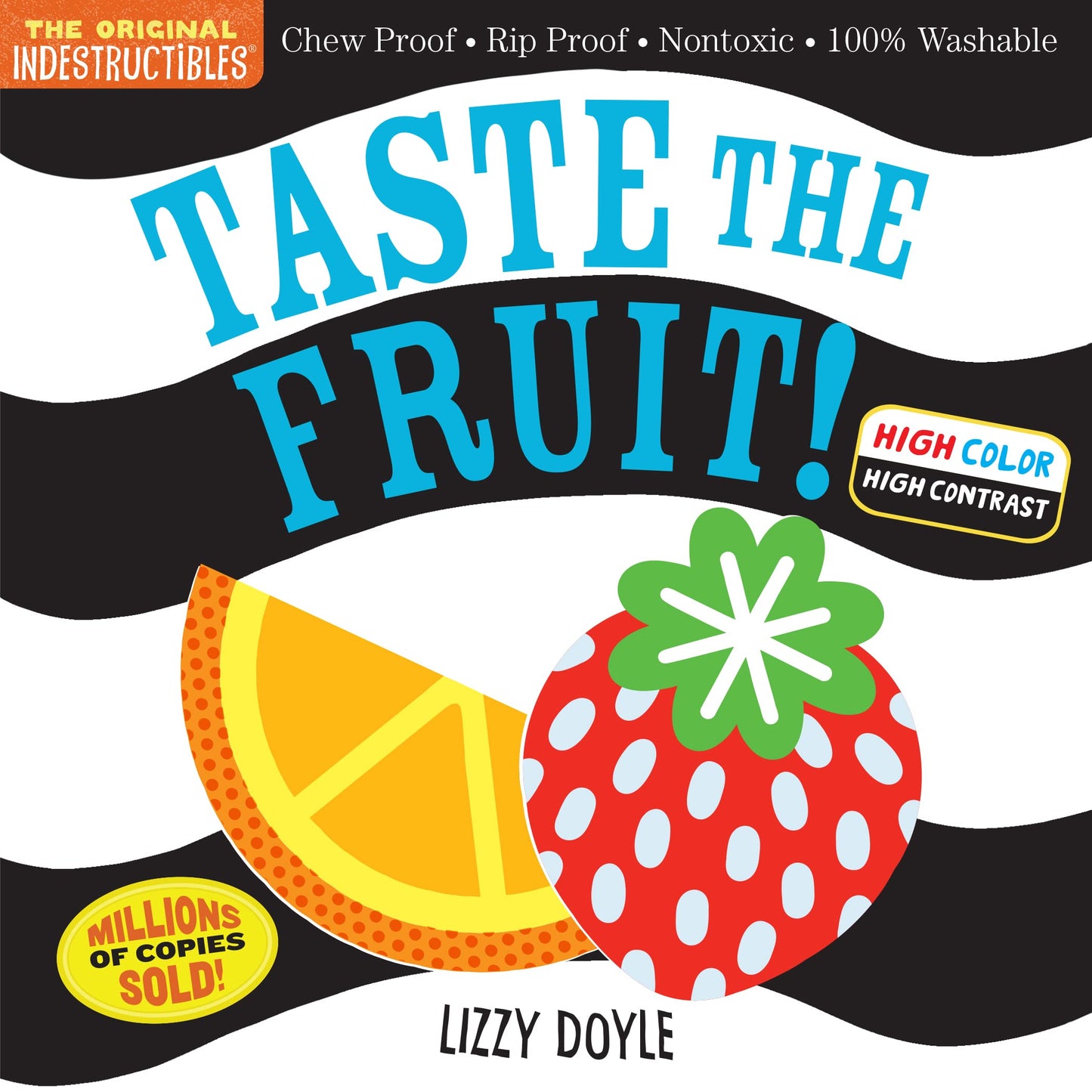 Taste the Fruit! // Chew Proof - Rip Proof - Nontoxic - 100% Washable (Indestructibles)