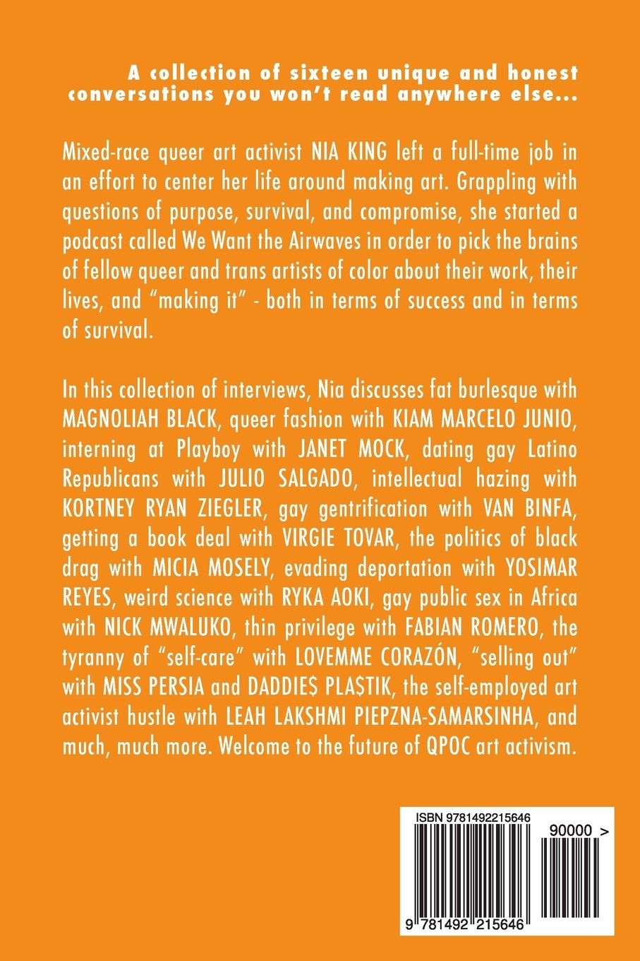 Queer & Trans Artists of Color Vol 1