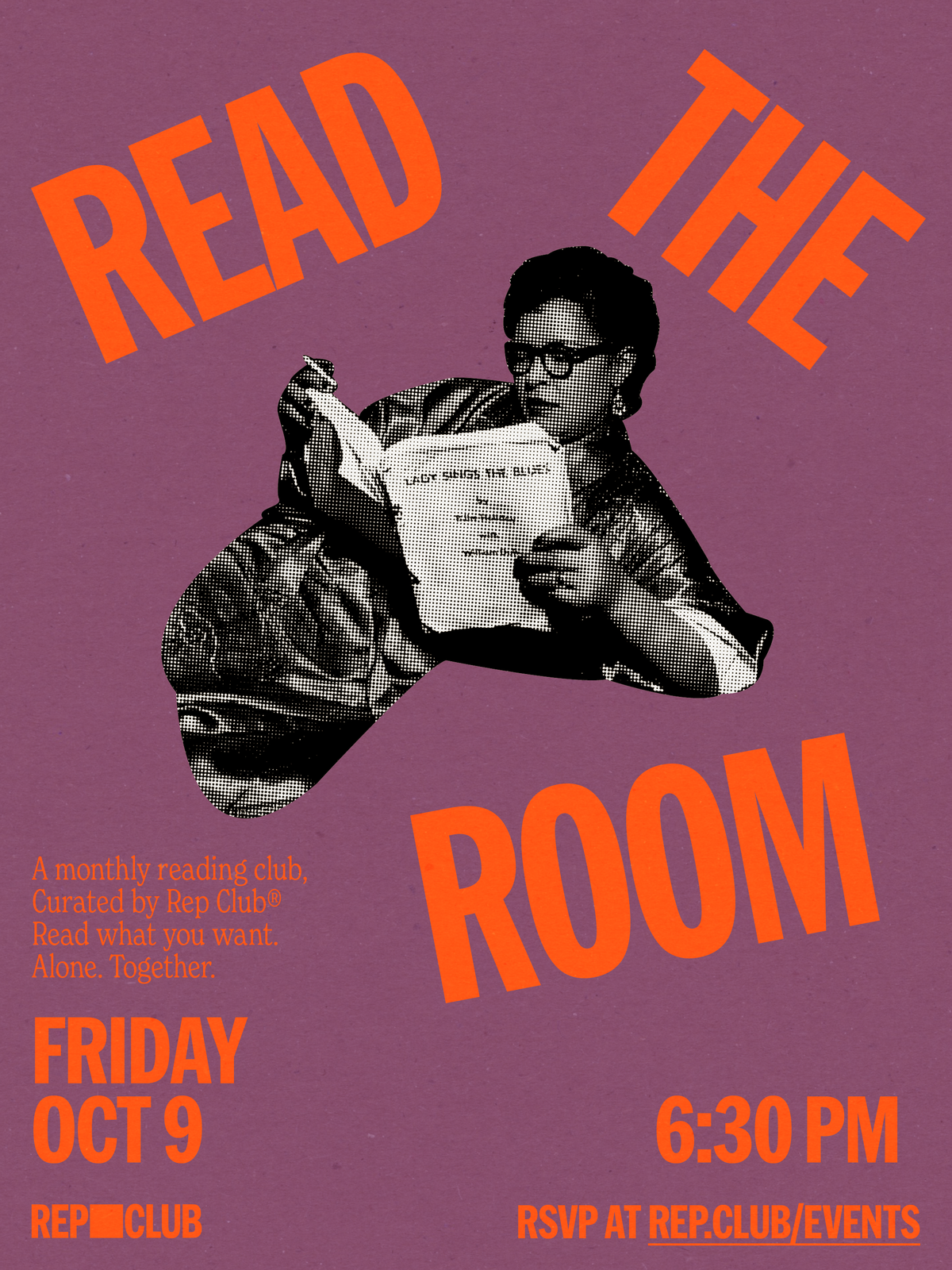 Oct 9th REP CLUB: READ THE ROOM
