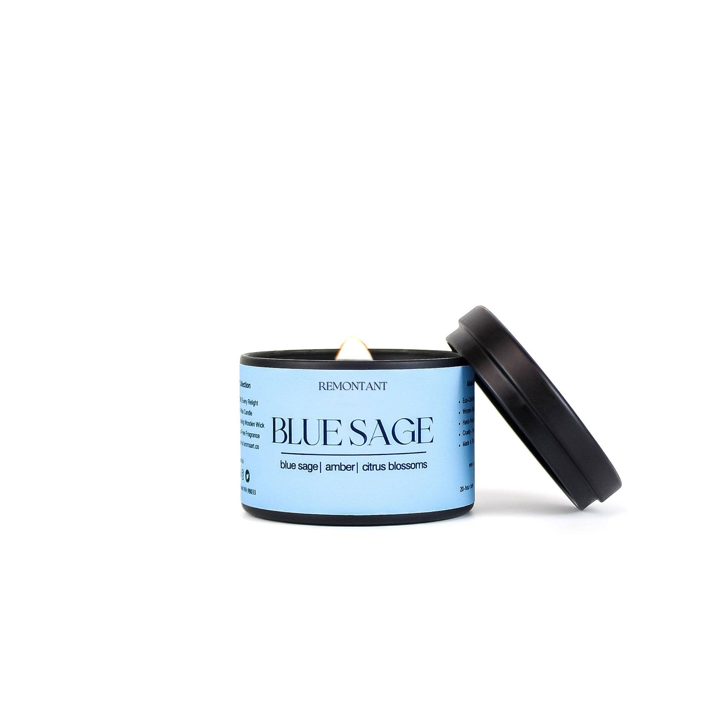 Blue Sage - Candle Tin