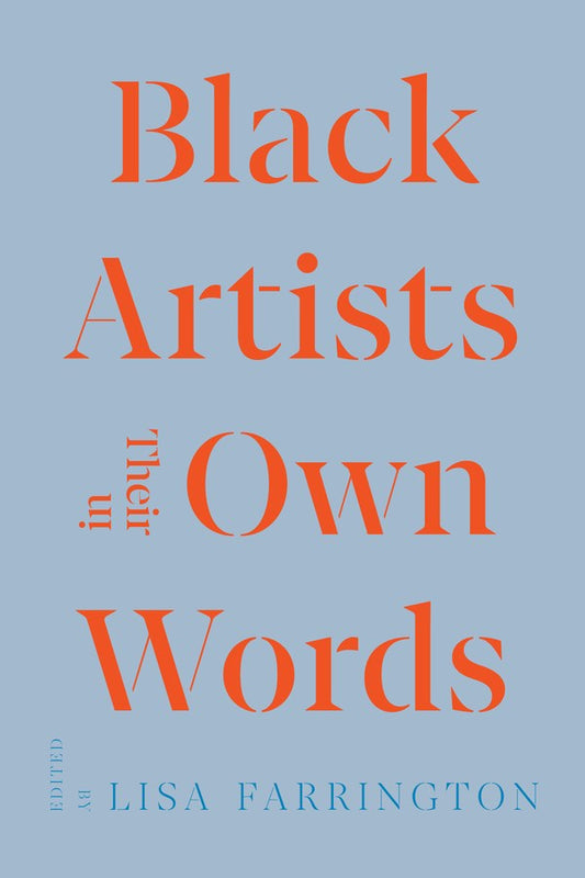 Back Artists in Their Own Words
