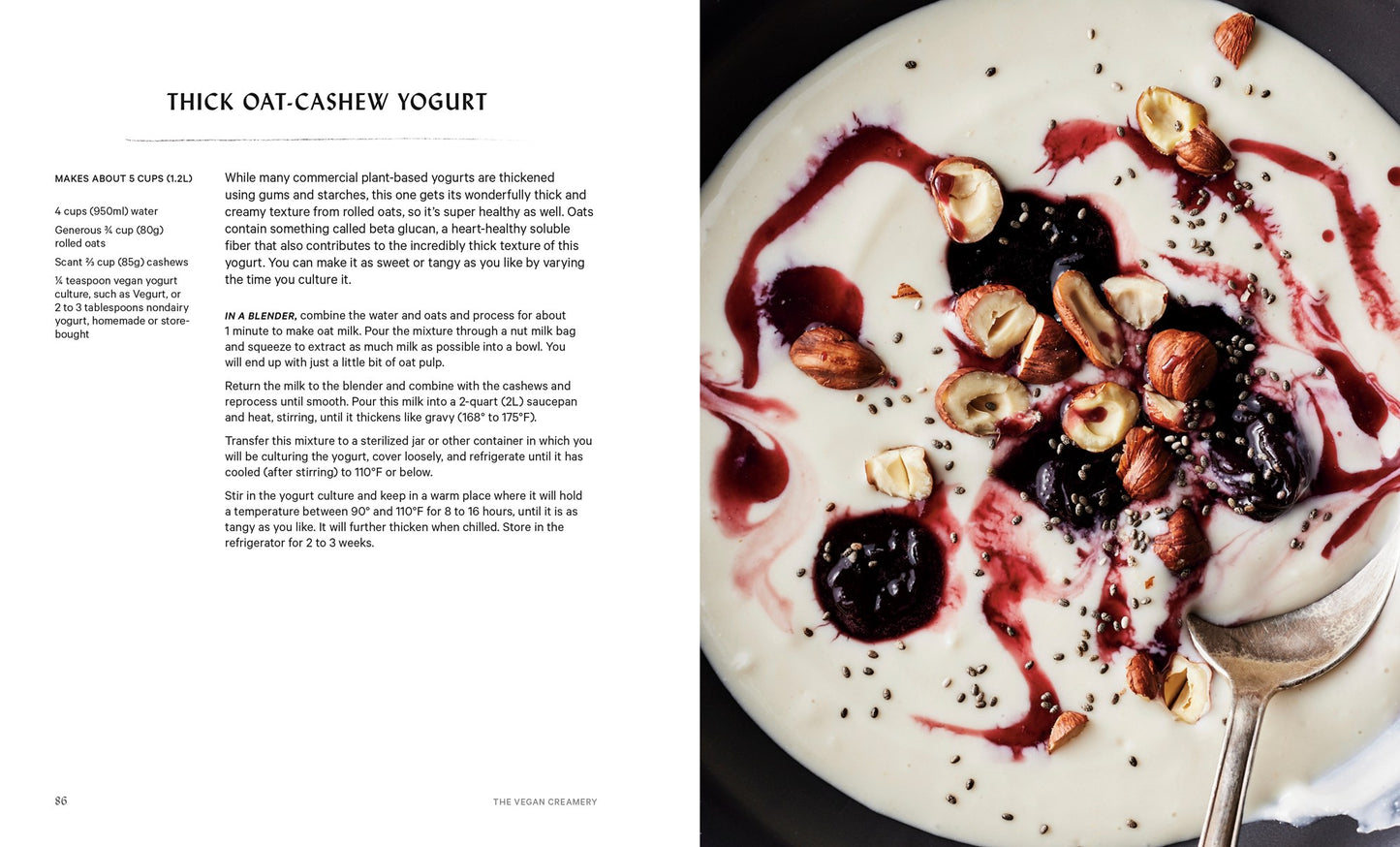 The Vegan Creamery // Plant-Based Cheese, Milk, Ice Cream, and More (A Cookbook)
