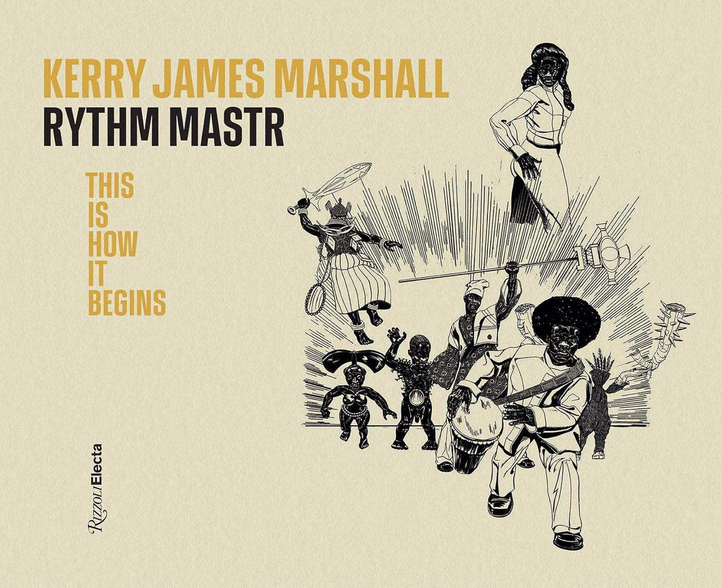 Kerry James Marshall // Rythm Mastr. This Is How It Begins