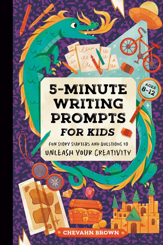 5-Minute Writing Prompts for Kids // Fun Story Starters and Questions to Unleash Your Creativity (Pre-order, Sep 30 2025)