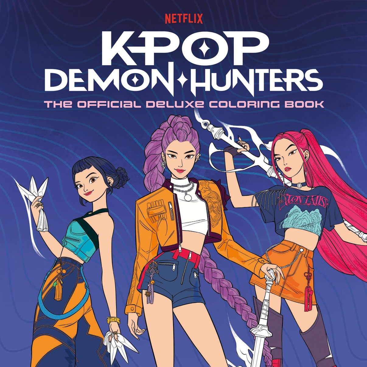 KPop Demon Hunters // The Official Deluxe Coloring Book (Pre-order, July 14 2026)