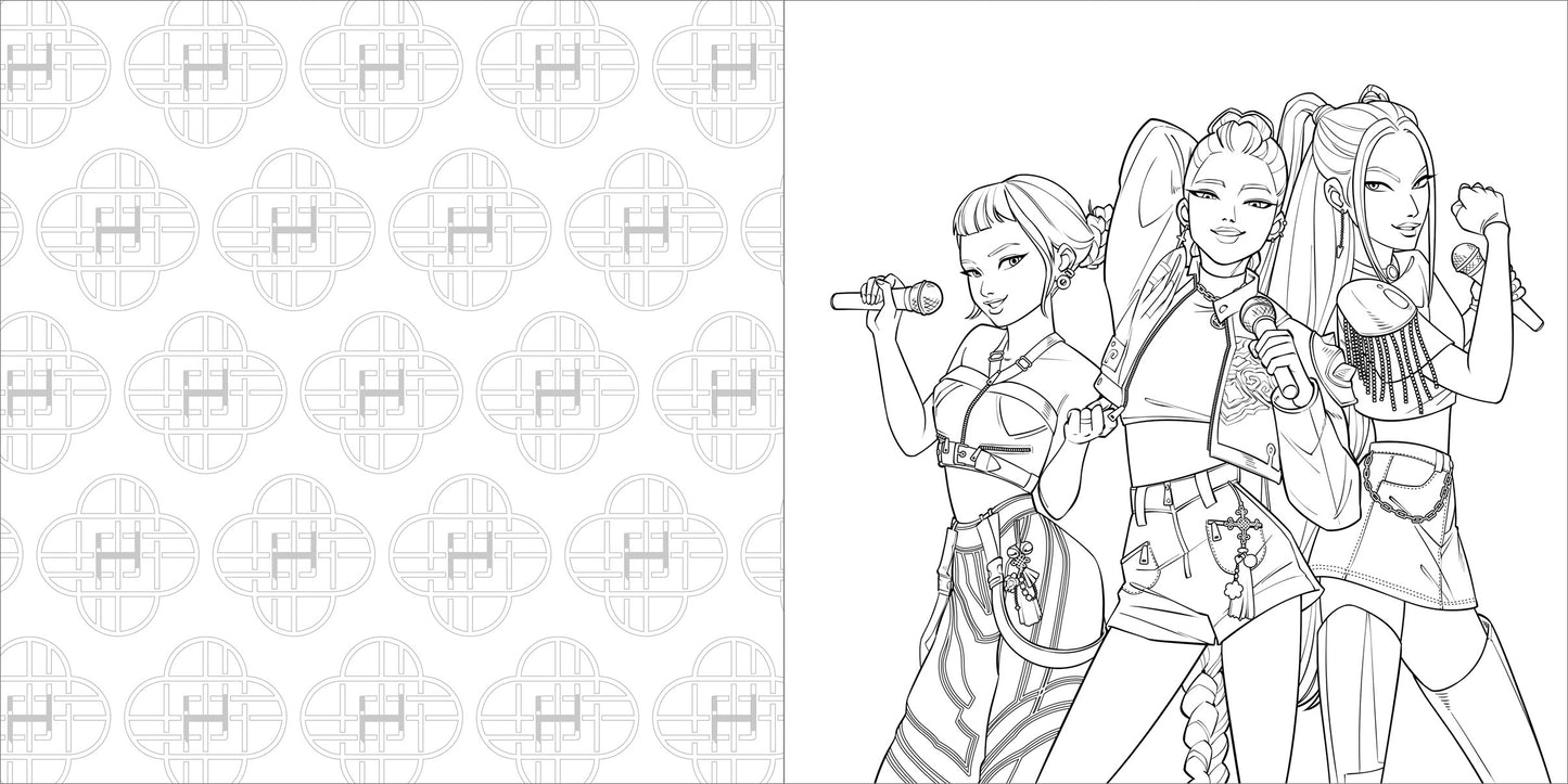KPop Demon Hunters // The Official Deluxe Coloring Book (Pre-order, July 14 2026)