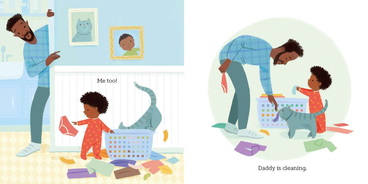 Helping Daddy