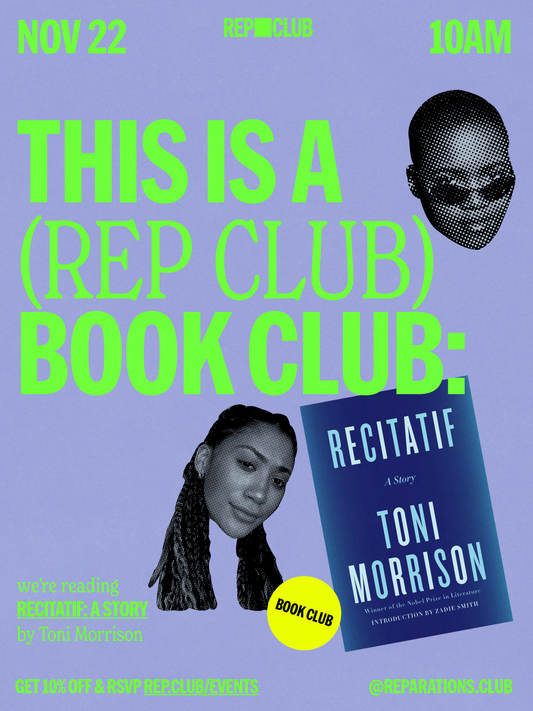 Nov 22nd EVENT: This Is A (REP CLUB) Book Club