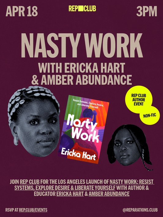 April 18th EVENT: Nasty Work w/ Ericka Hart