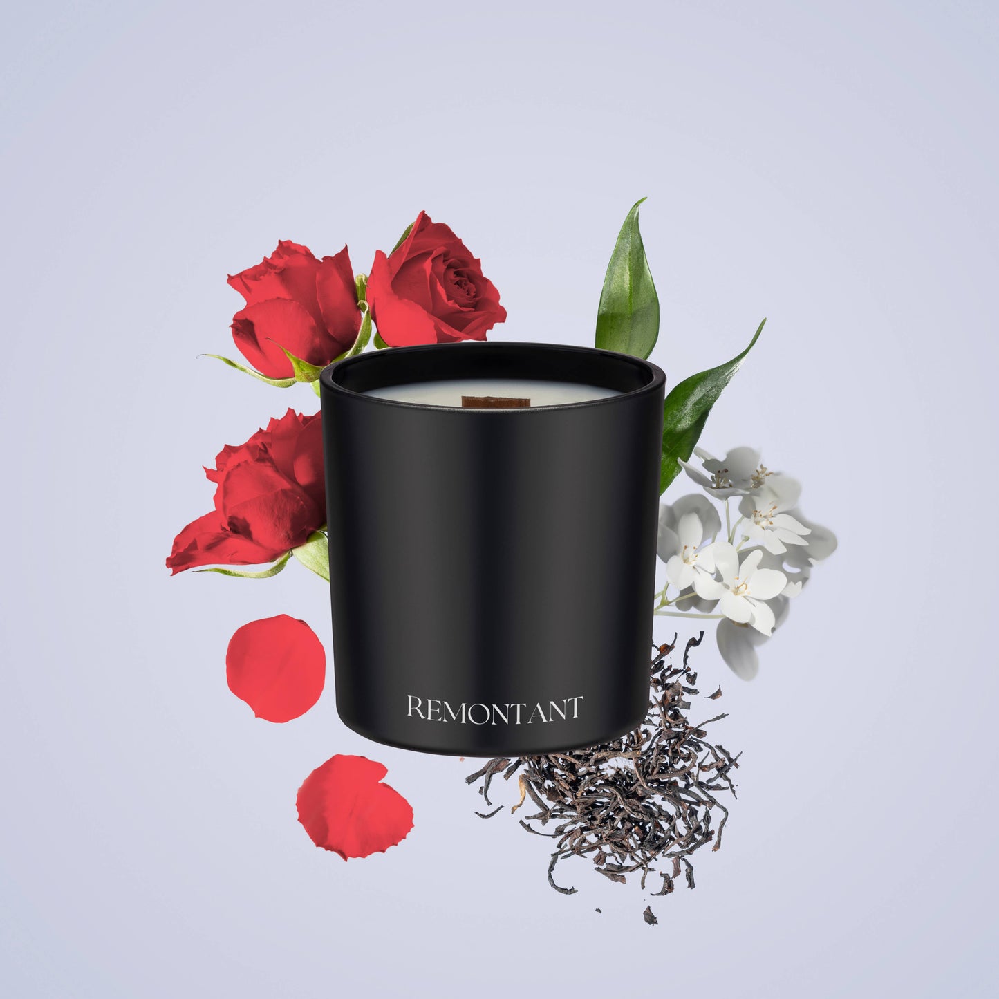Black Rose | Crackling Wooden Wick Candle