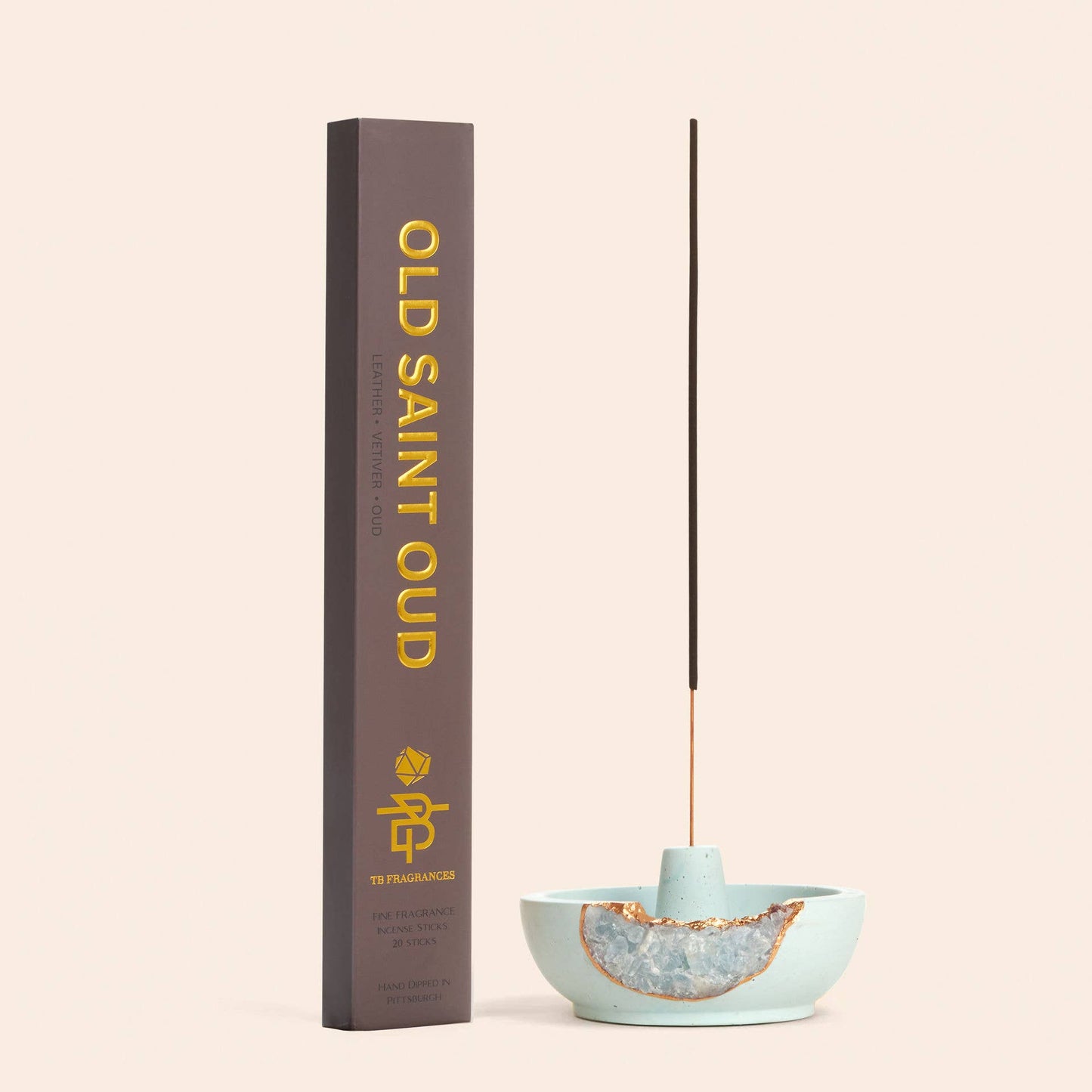 Oud Leather Incense // Old Saint Oud