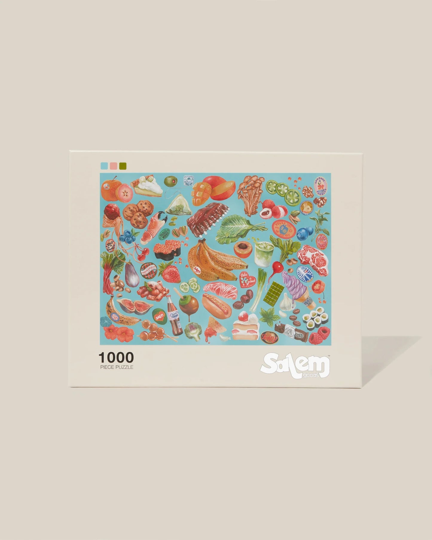 Food Fight // 1000 Piece Puzzle