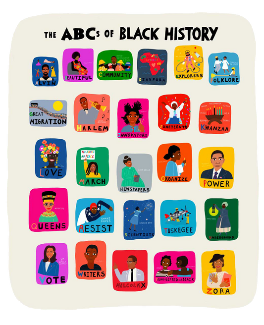 The ABCs of Black History Poster // *Indie Bookstore Day Exclusive*